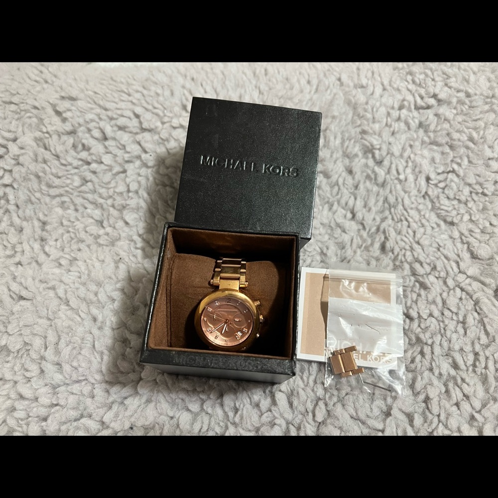 Michael Michael Kors, Watch, Rose Gold View 5